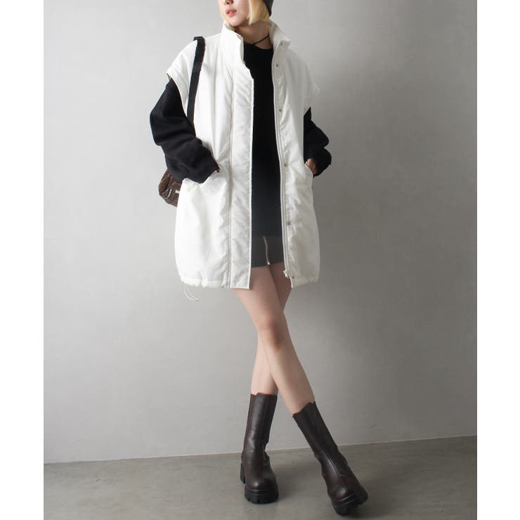 袖取り外し中綿コート[品番：SPRW0010725]｜SpRay（スプレイ）の