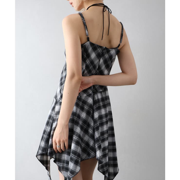 チェックヘムキャミワンピース | SpRay | 詳細画像23 