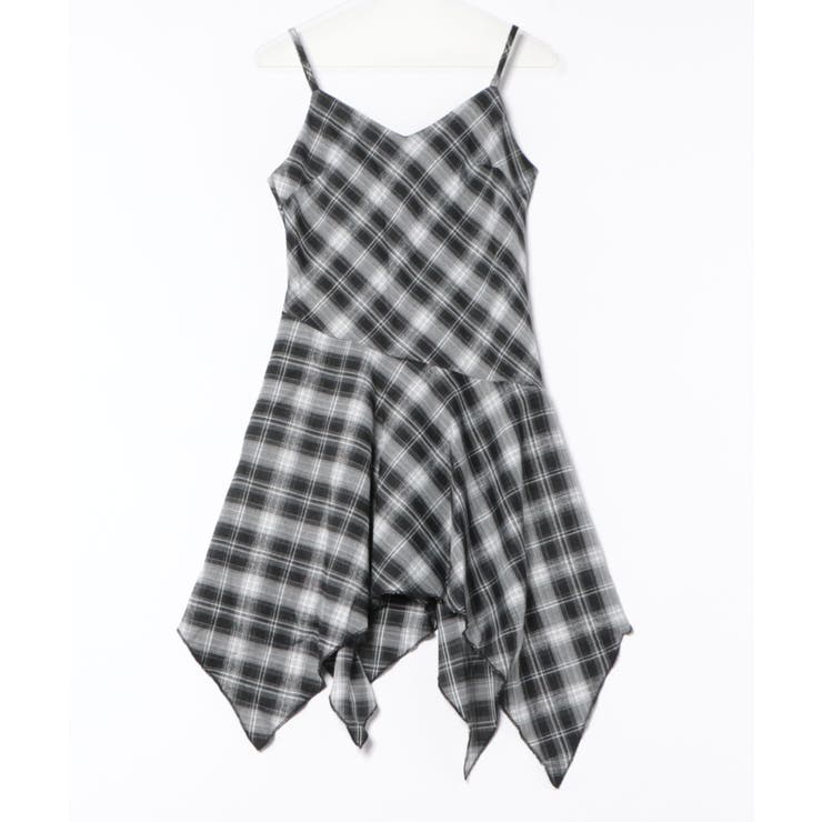 チェックヘムキャミワンピース | SpRay | 詳細画像25 
