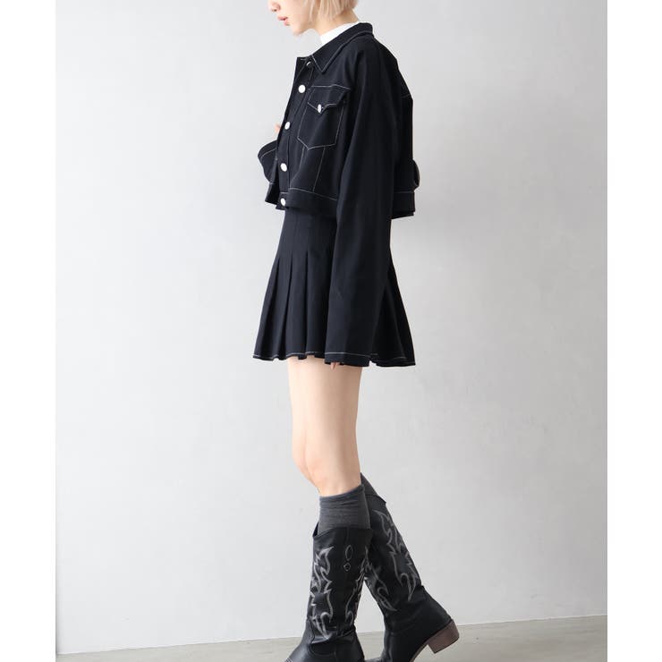 ツイルステッチプリーツ ＳＥＴ ＵＰ | SpRay | 詳細画像17 