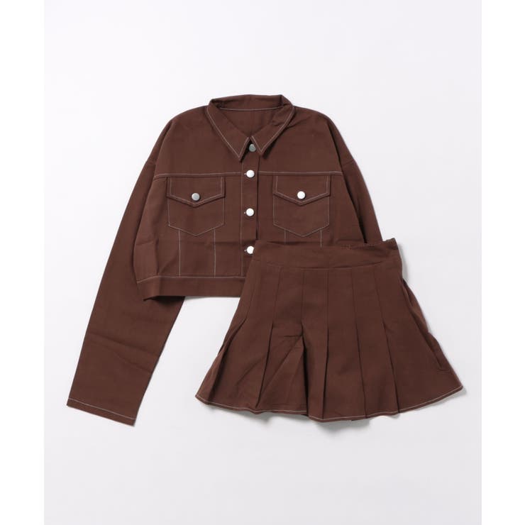 ツイルステッチプリーツ ＳＥＴ ＵＰ | SpRay | 詳細画像23 