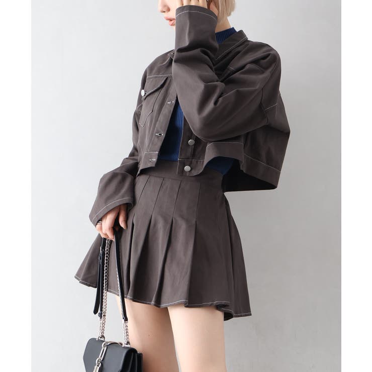 ツイルステッチプリーツ ＳＥＴ ＵＰ | SpRay | 詳細画像6 