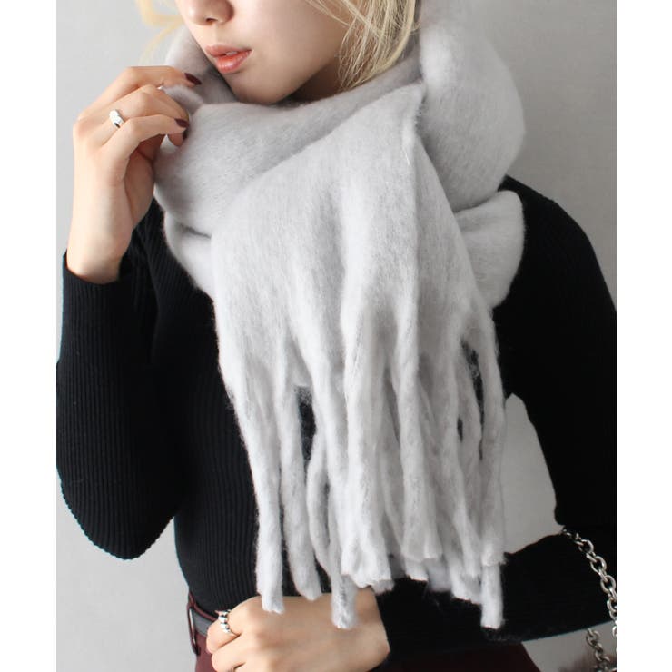 ライトグレー | 起毛ストール | SpRay