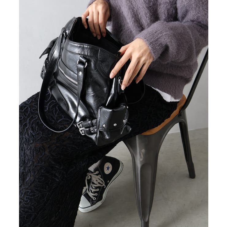 ハトメベルト付ボストンバッグ | SpRay | 詳細画像12 