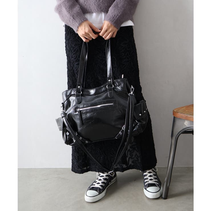 ハトメベルト付ボストンバッグ | SpRay | 詳細画像16 