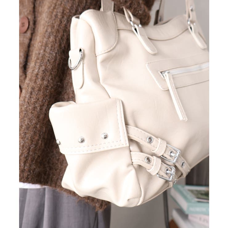 ハトメベルト付ボストンバッグ | SpRay | 詳細画像18 