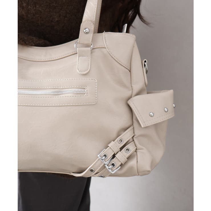 ハトメベルト付ボストンバッグ | SpRay | 詳細画像19 