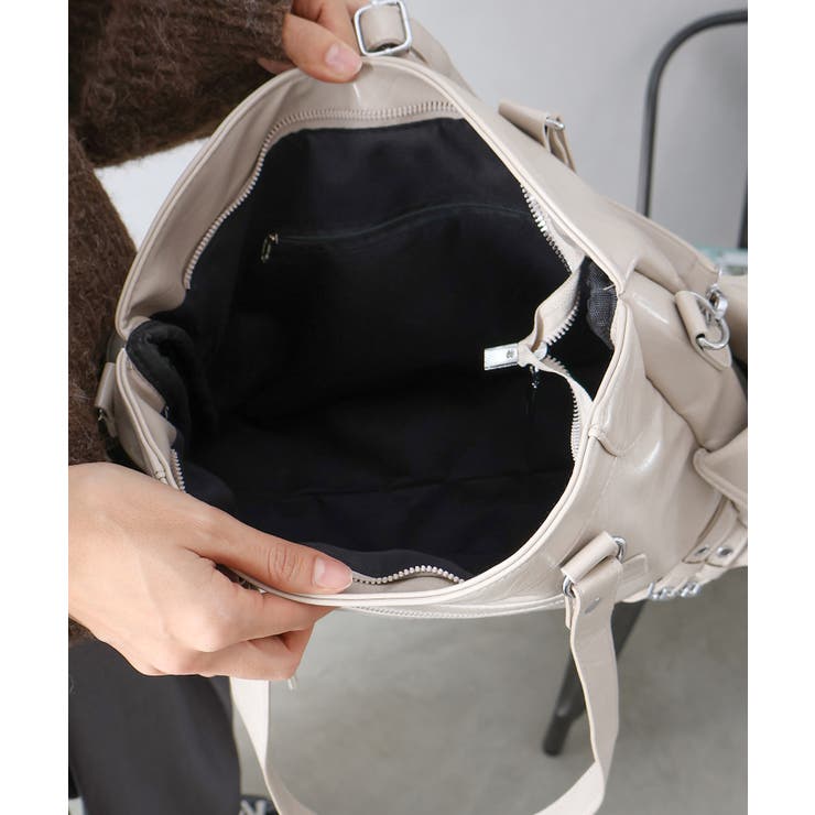 ハトメベルト付ボストンバッグ | SpRay | 詳細画像21 