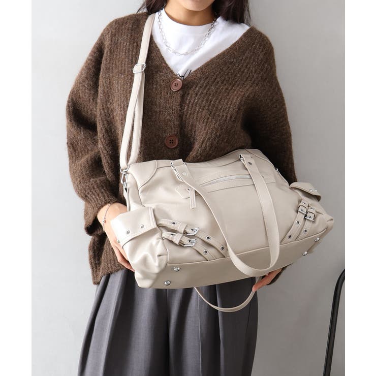 ハトメベルト付ボストンバッグ | SpRay | 詳細画像23 