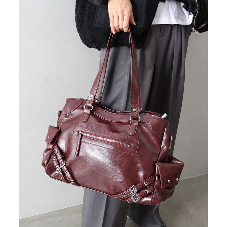 ハトメベルト付ボストンバッグ | SpRay | 詳細画像3 