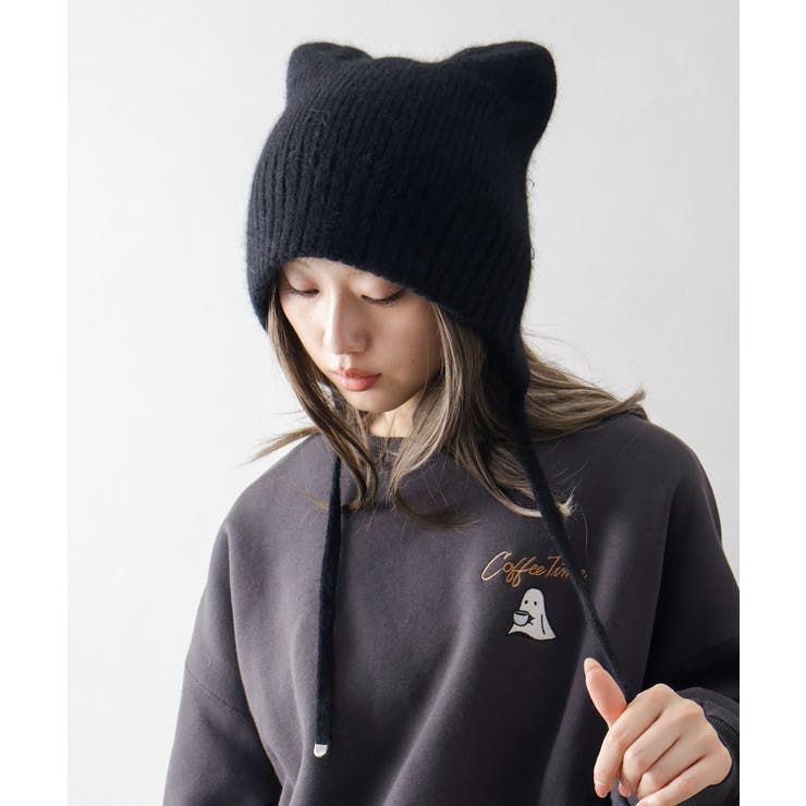ネコ耳ボンネット[品番：SPRW0010827]｜SpRay（スプレイ）のレディース