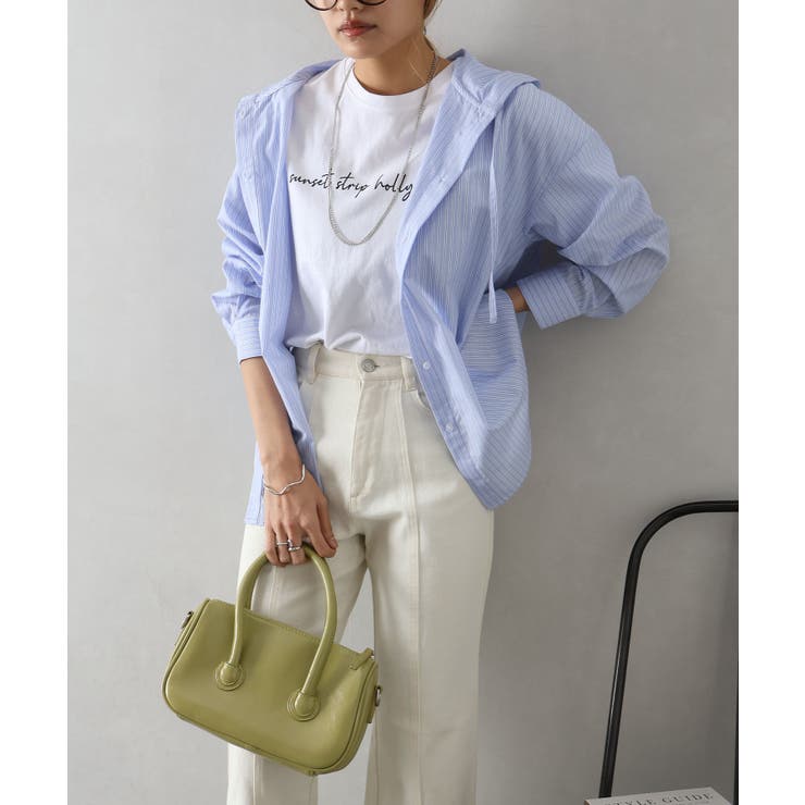 ストライプフードシャツ | SpRay | 詳細画像29 