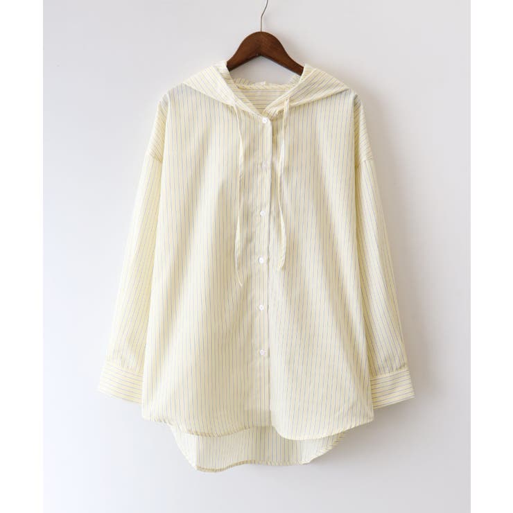 ストライプフードシャツ | SpRay | 詳細画像35 