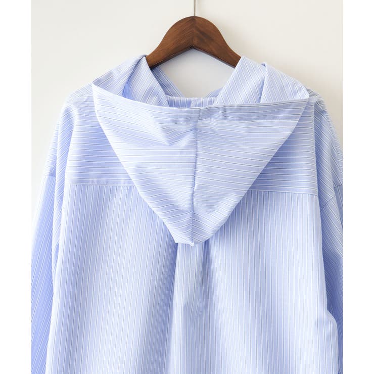 ストライプフードシャツ | SpRay | 詳細画像39 