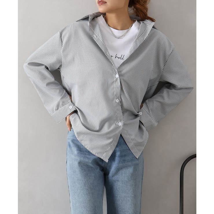 ストライプシャツ | SpRay | 詳細画像10 