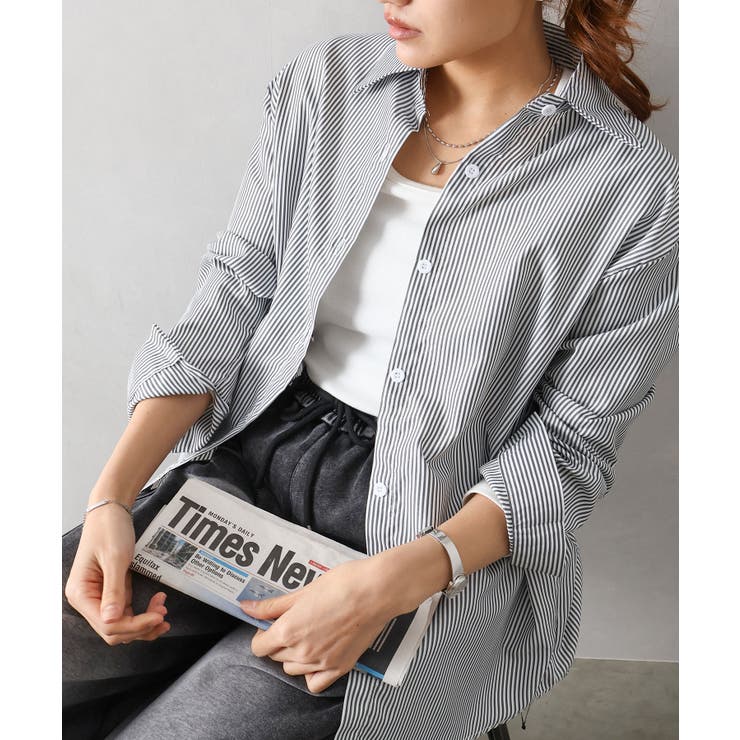 ストライプシャツ | SpRay | 詳細画像8 