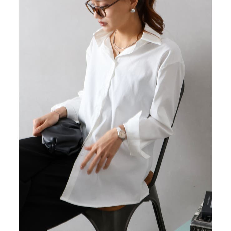 ホワイト | ＢＩＧシャツ | SpRay