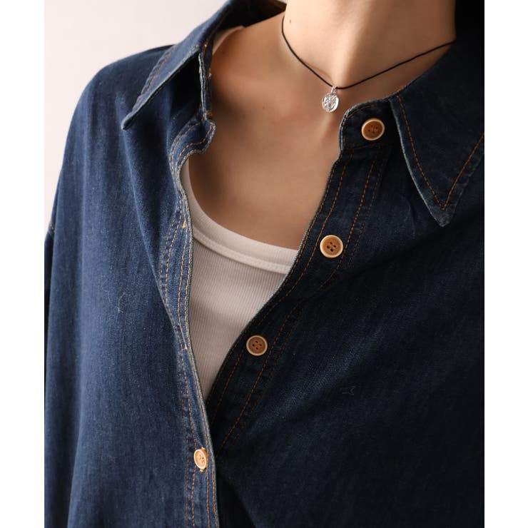 ライトオンスデニムシャツ | SpRay | 詳細画像22 