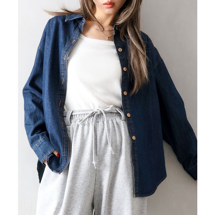 ライトオンスデニムシャツ | SpRay | 詳細画像2 