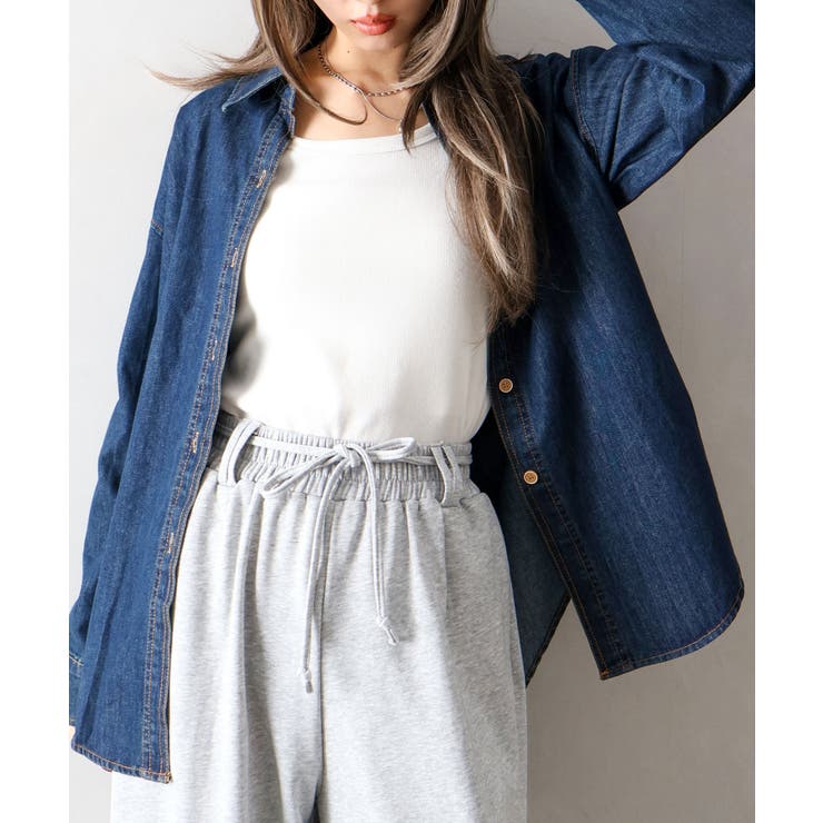 ライトオンスデニムシャツ | SpRay | 詳細画像3 