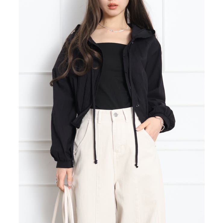 ピンタックフードシャツ | SpRay | 詳細画像18 