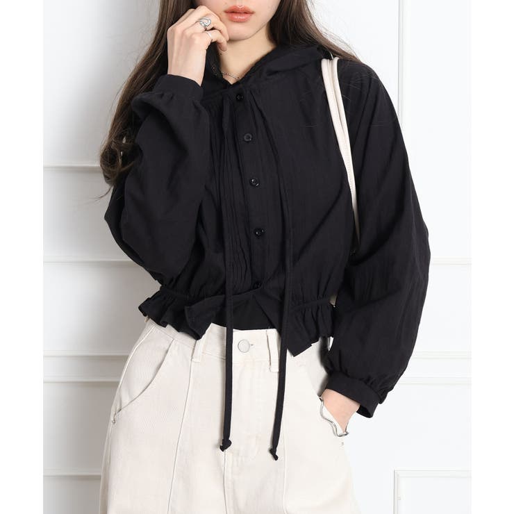 ピンタックフードシャツ | SpRay | 詳細画像22 