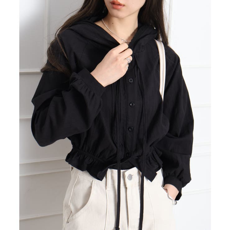 ピンタックフードシャツ | SpRay | 詳細画像23 