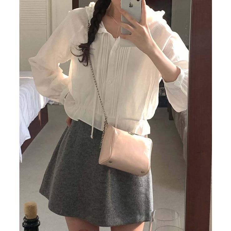 ピンタックフードシャツ | SpRay | 詳細画像2 