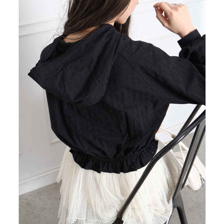 ピンタックフードシャツ | SpRay | 詳細画像30 