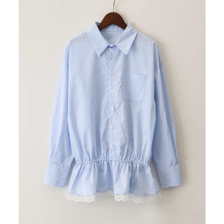 ドロスト裾レースシャツ | SpRay | 詳細画像17 