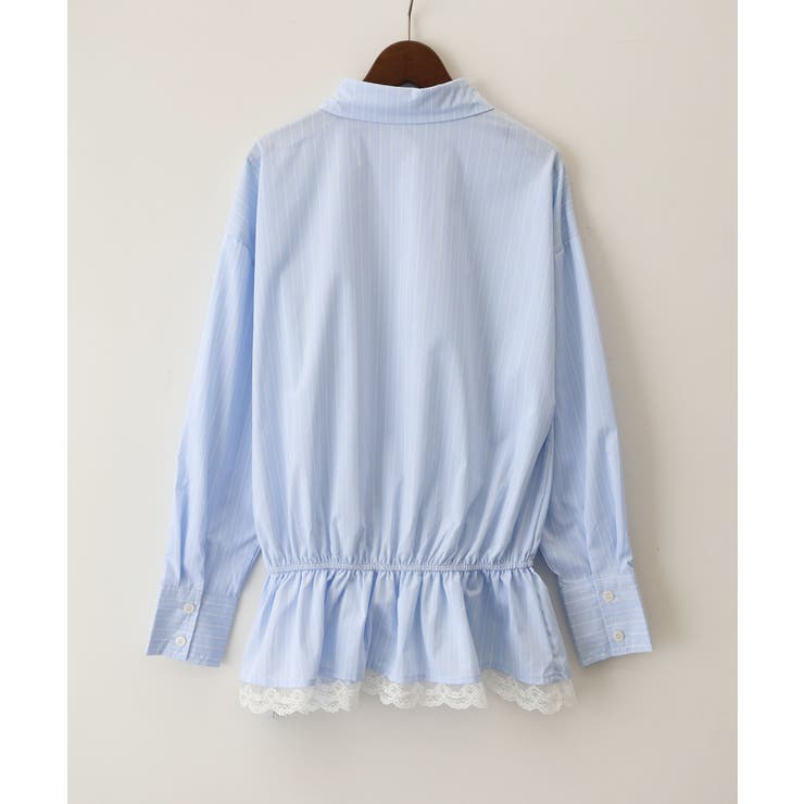 ドロスト裾レースシャツ | SpRay | 詳細画像18 