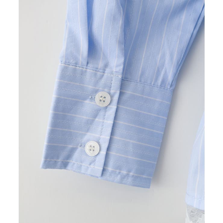 ドロスト裾レースシャツ | SpRay | 詳細画像24 