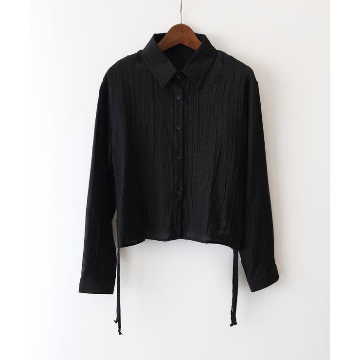 【2点セット】ボーダータンクトップサイドシャーリングシャツセット | SpRay | 詳細画像17 