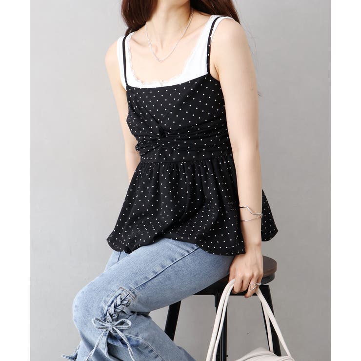 ドットバルーンキャミソール | SpRay | 詳細画像10 