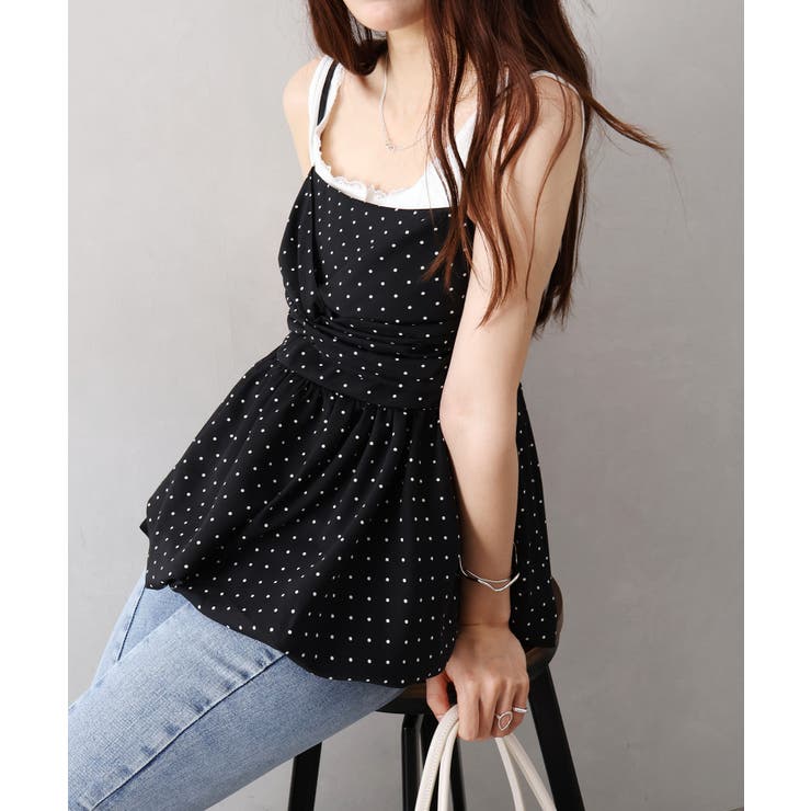 ドットバルーンキャミソール | SpRay | 詳細画像12 