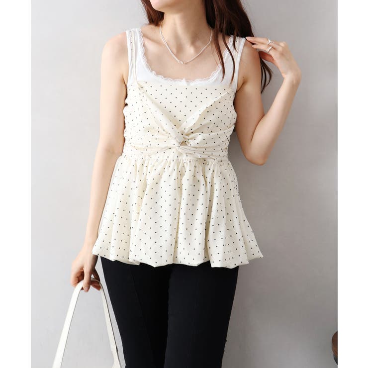 ドットバルーンキャミソール | SpRay | 詳細画像15 