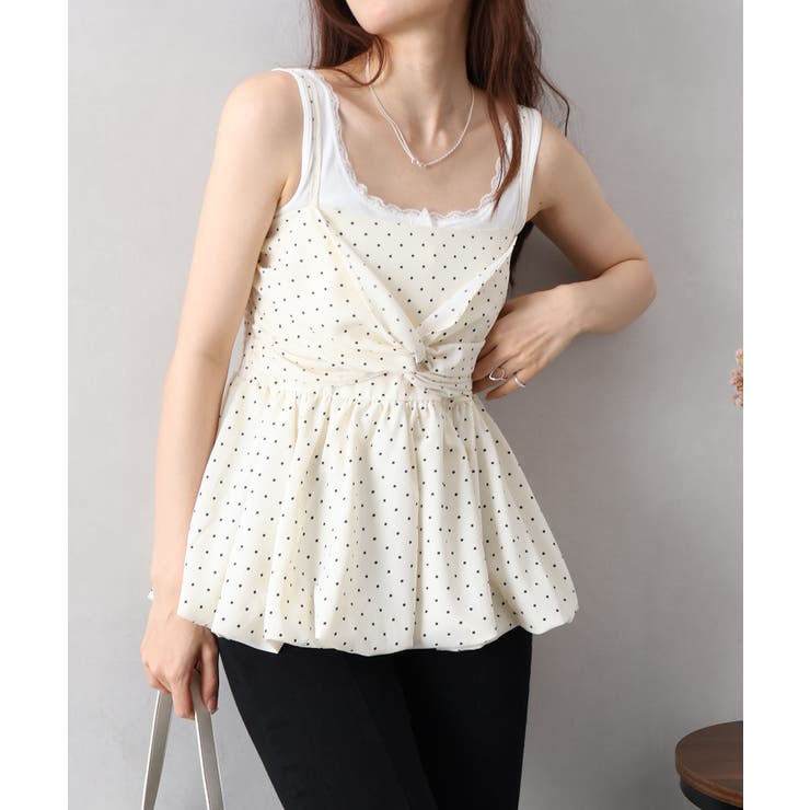 ドットバルーンキャミソール | SpRay | 詳細画像16 
