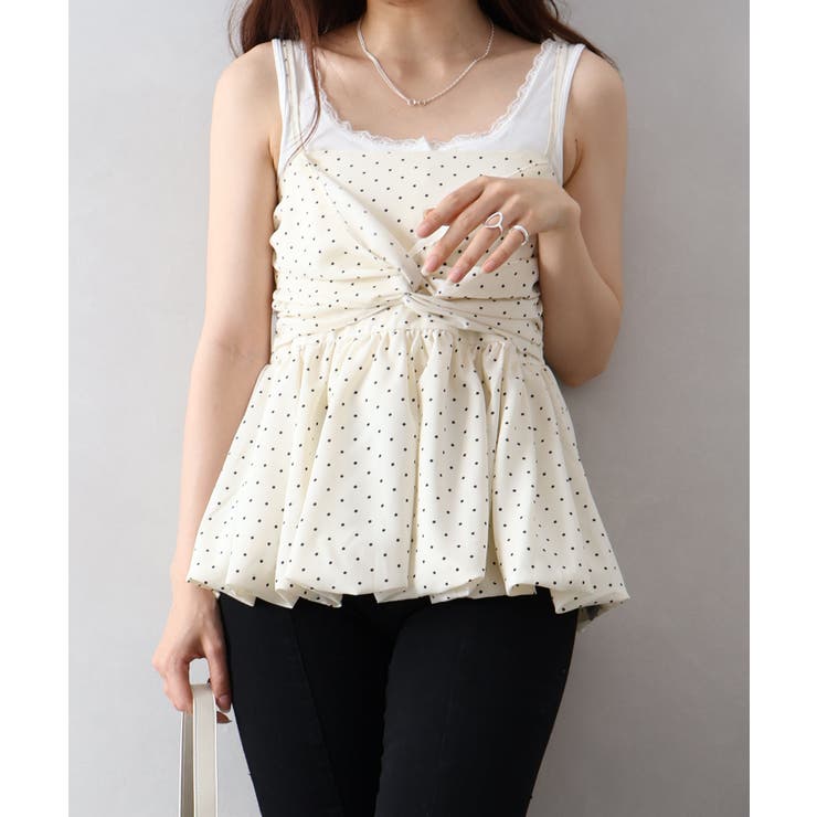ドットバルーンキャミソール | SpRay | 詳細画像17 