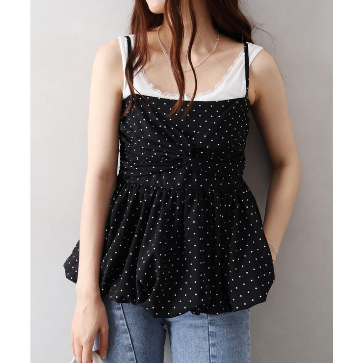 ドットバルーンキャミソール | SpRay | 詳細画像2 