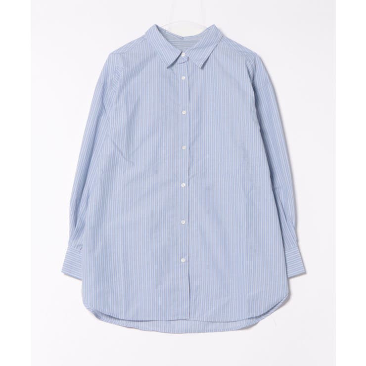 サックス/ホワイト | ストライプ3WAYシャツ | SpRay