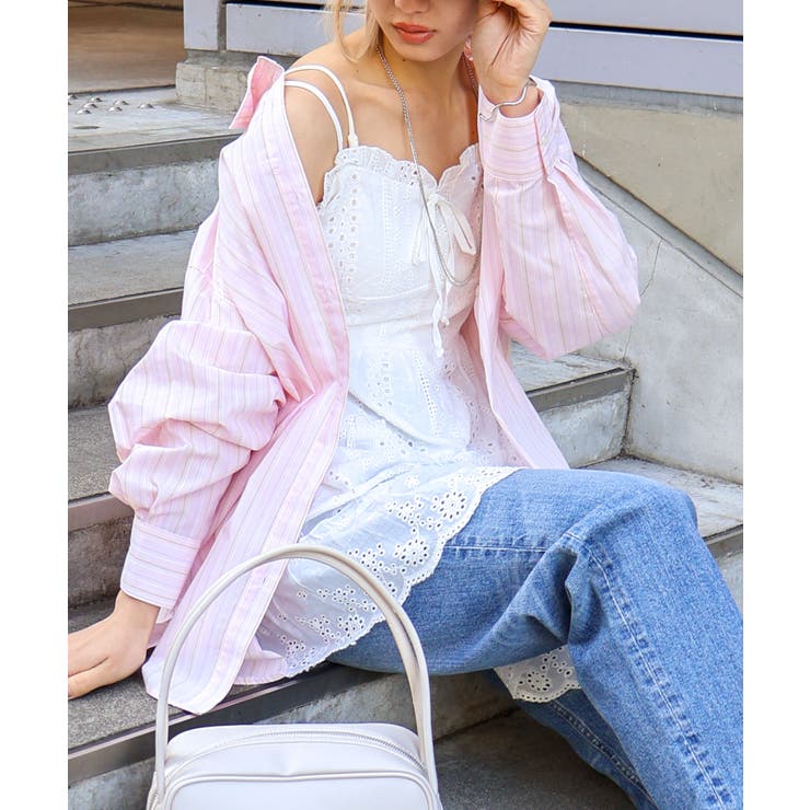 ストライプ3WAYシャツ | SpRay | 詳細画像34 