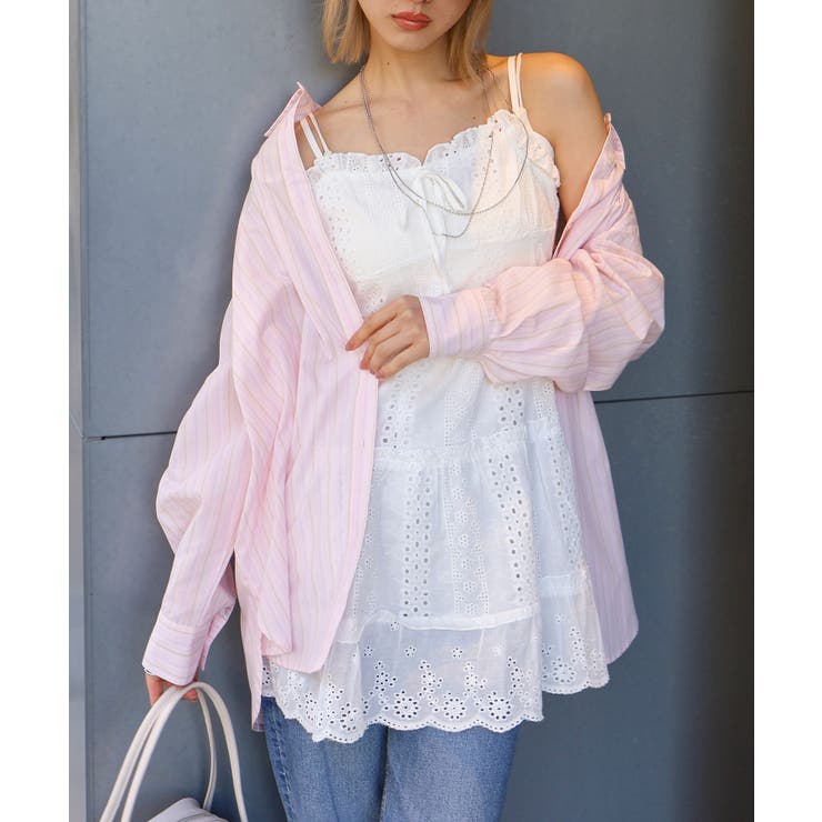 ストライプ3WAYシャツ | SpRay | 詳細画像35 