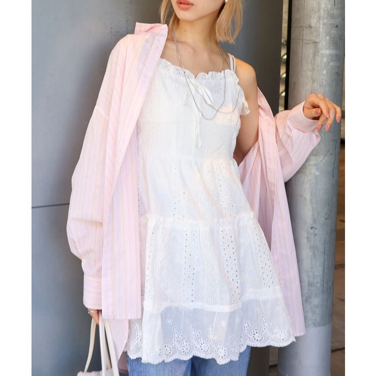 ストライプ3WAYシャツ | SpRay | 詳細画像36 