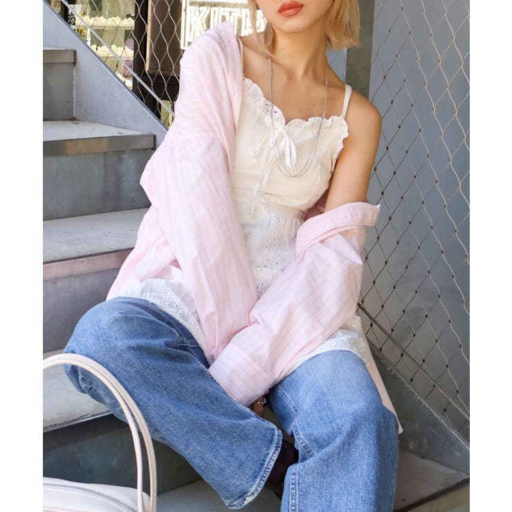 ストライプ3WAYシャツ | SpRay | 詳細画像38 