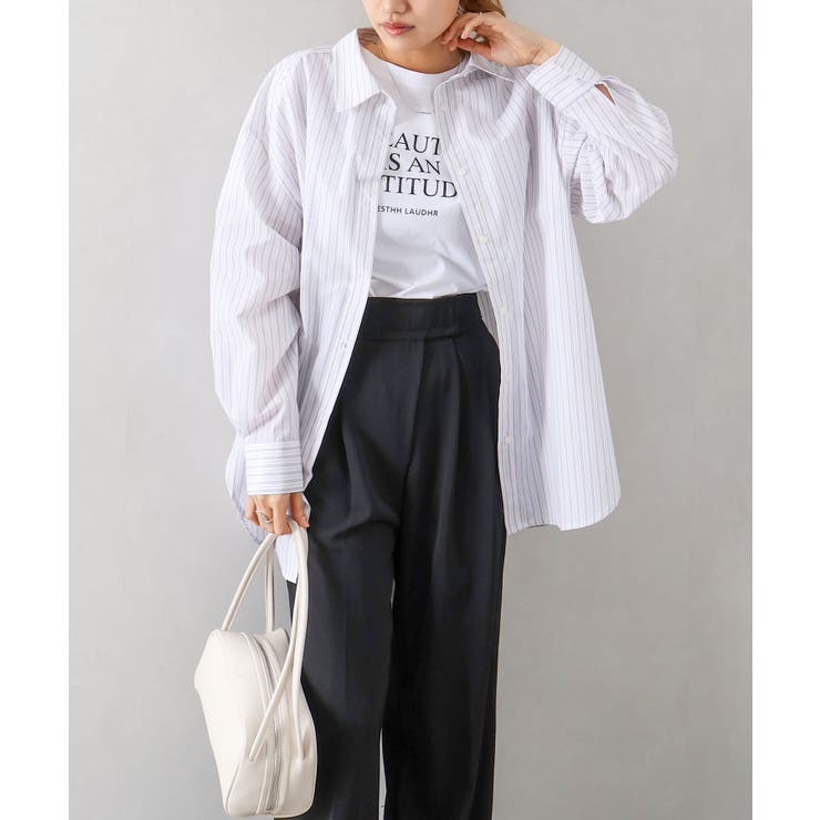 ストライプ3WAYシャツ | SpRay | 詳細画像42 