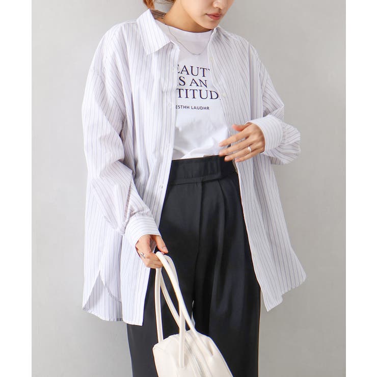 ストライプ3WAYシャツ | SpRay | 詳細画像43 