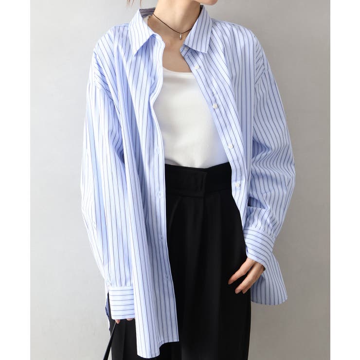 ストライプ3WAYシャツ | SpRay | 詳細画像6 