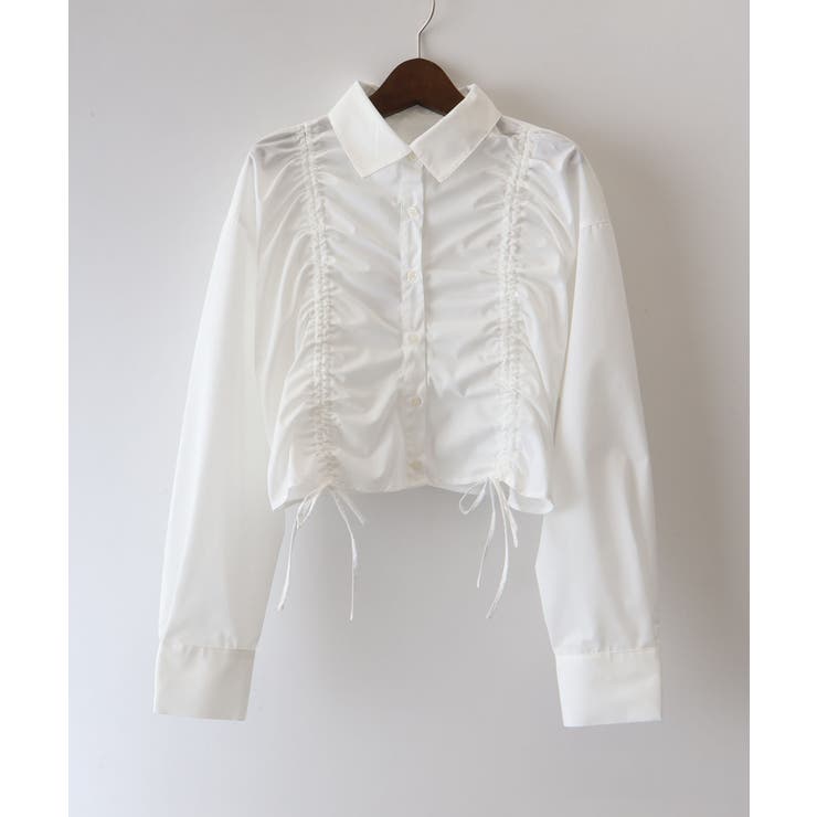 フロントシャーリングシャツ | SpRay | 詳細画像20 