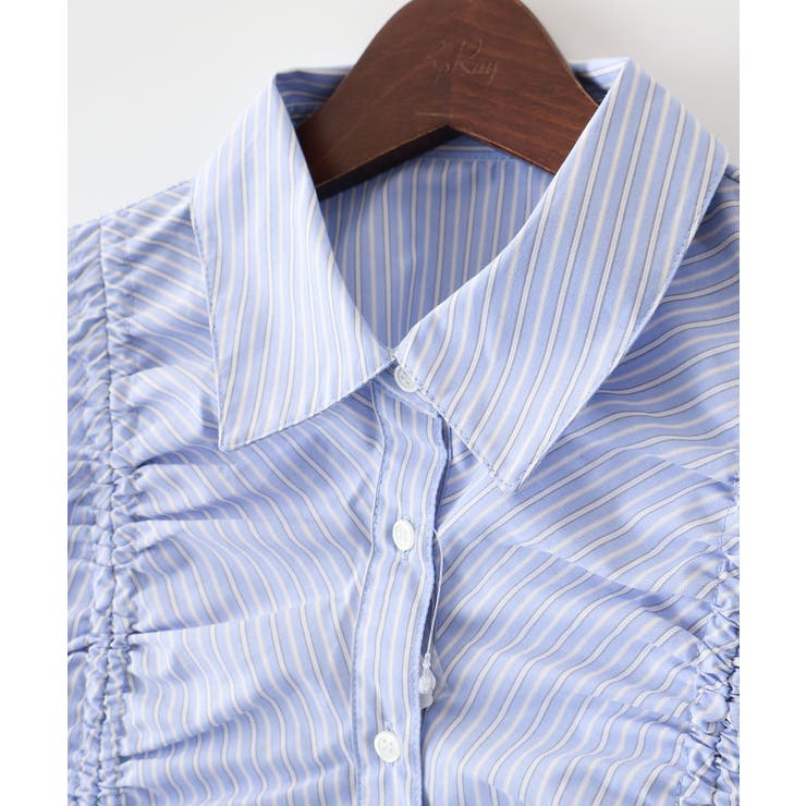 フロントシャーリングシャツ | SpRay | 詳細画像24 