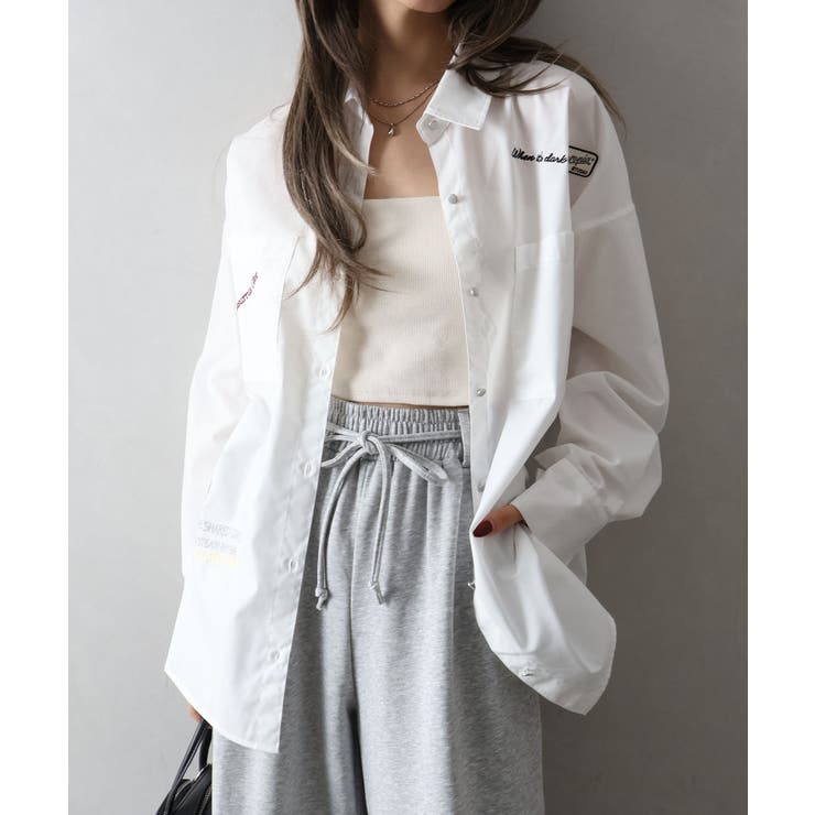 刺繍シャツ | SpRay | 詳細画像10 